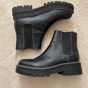 Marc Fisher Black Chelsea Boots Size 9